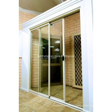 Fourniture de prix économiques Slim Aluminium Frame Sliding Doors